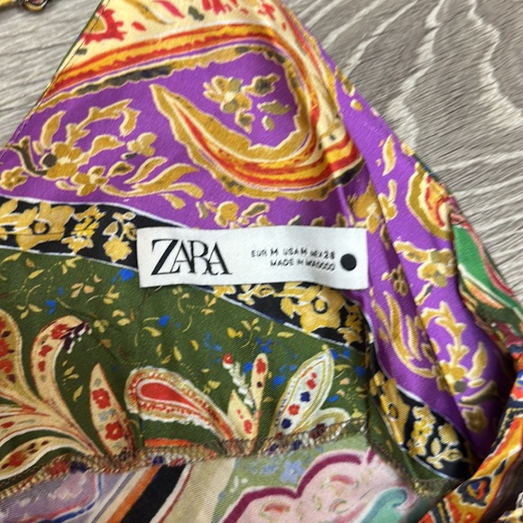 Zara Paisley Mini Dress - Picture 3 of 3